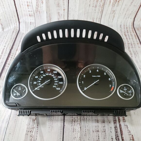 2011 Bmw 5 Series 535I Instrument Cluster Speedometer 9265177-01 Unknown Miles - Picture 1 of 8